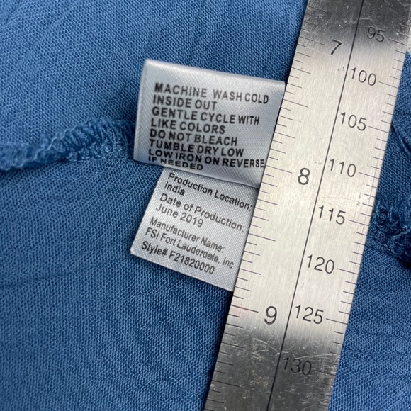 Paper Flowers NWT boho lightweight pullover L top - Picture 8 of 12